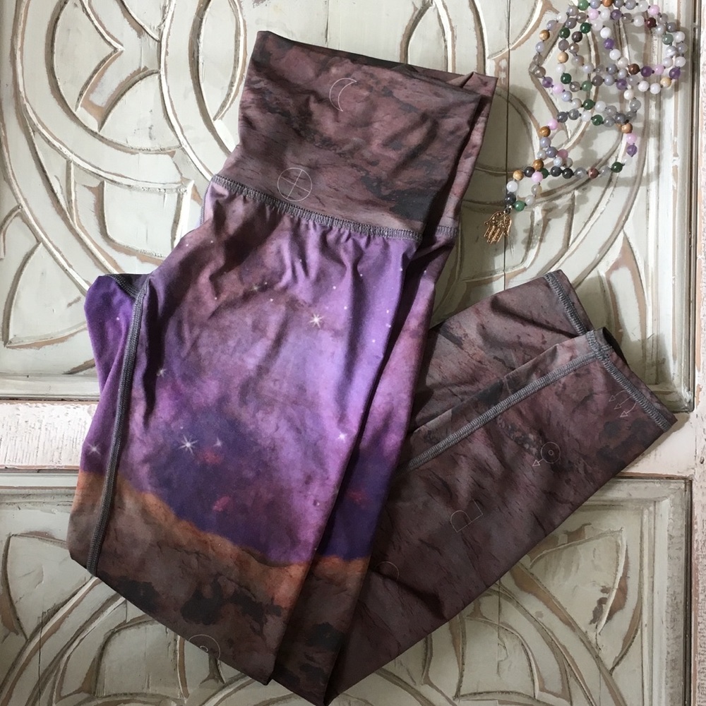 Teeki Space Theme Yoga Pant